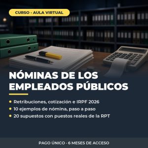 Curso Nóminas de los Empleados Públicos