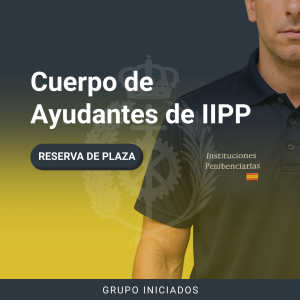 RESERVA Cuerpo de Ayudantes Septiembre 2026 Iniciados