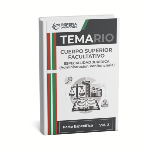 Temario Parte Específica Cuerpo Superior Facultativo Especialidad jurídica de la Administración Penitenciaria (Pais Vasco) Temario Parte Específica Cuerpo Superior Facultativo Especialidad jurídica de la Administración Penitenciaria (Pais Vasco)