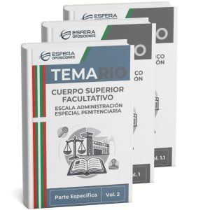 Temario Completo Cuerpo Superior Facultativo Escala Administración Especial Penitenciaria (Pais Vasco) Temario Completo Cuerpo Superior Facultativo Escala Administración Especial Penitenciaria (Pais Vasco)