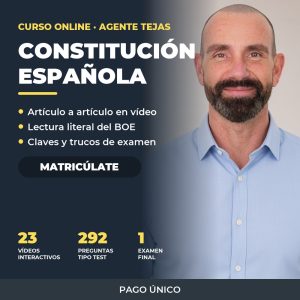 Curso Constitución Española Agente Tejas