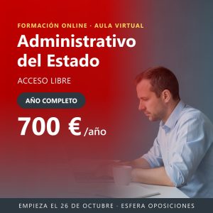 Cuerpo General Administrativo de la Administración del Estado · Acceso libre · Año completo Cuerpo General Administrativo de la Administración del Estado · Acceso libre · Año completo