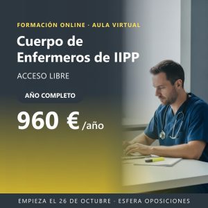 Cuerpo de Enfermeros de Instituciones Penitenciarias · Acceso libre · Año completo