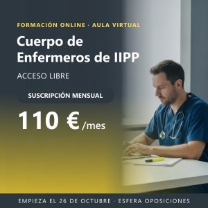 Cuerpo de Enfermeros de Instituciones Penitenciarias · Acceso libre · Suscripción mensual