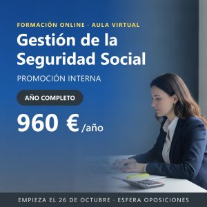 Cuerpo de Gestión de la Administración de la Seguridad Social · Promoción interna · Año completo
