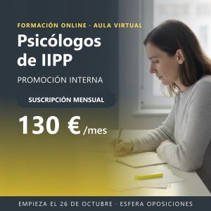 Psicólogos de Instituciones Penitenciarias · Promoción interna · Suscripción mensual