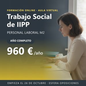 Trabajo Social de Instituciones Penitenciarias · Personal laboral M2 · Año completo