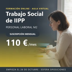 Trabajo Social de Instituciones Penitenciarias · Personal laboral M2 · Suscripción mensual
