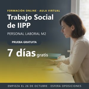 Prueba gratuita 7 días · Trabajo Social de Instituciones Penitenciarias · Personal laboral M2
