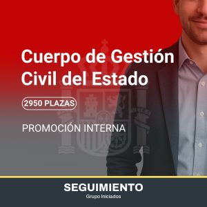 Cuerpo Gestión Civil del Estado PI Iniciados Septiembre 2026 SEGUIMIENTO